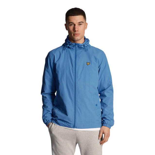 Lyle and Scott Zip through hooded jacket jackets JK464V W584 large