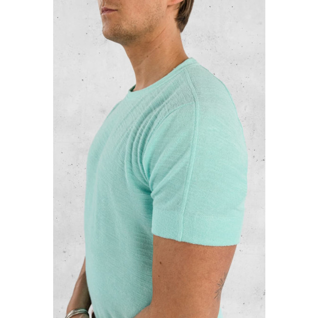 Kollekt Riccione terry t-shirt mint 7159-422 large