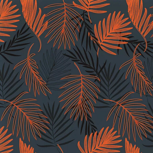 Aquawave Salva picknickdeken met palmprint UTIG2894_orange large