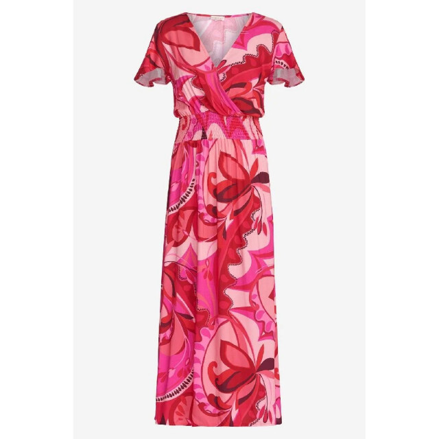 MAICAZZ Jeisha jurk su24.40.021 flowers pink SU24.40.021 large