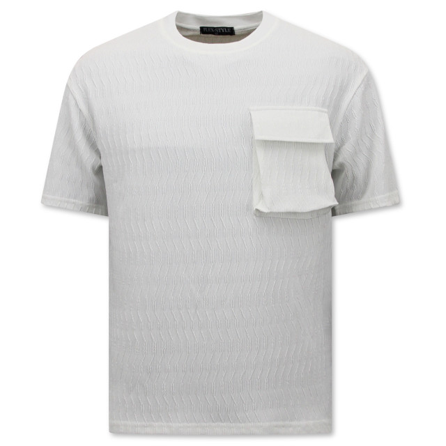 Top-Star Geribbelde oversized t-shirt joggingshort SET: 287 large