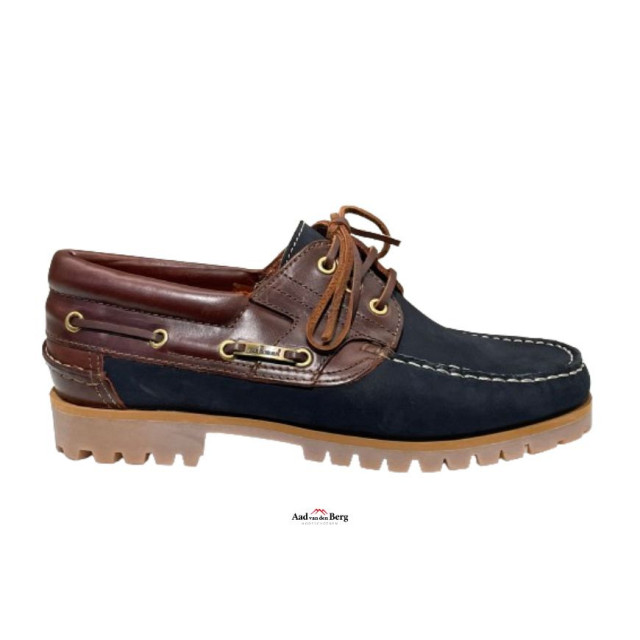 Van Bommel Boat Shoe 02.11 Veterschoenen Blauw Boat Shoe 02.11 large