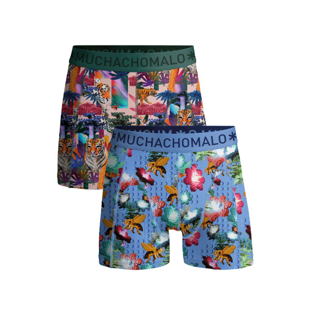 Muchachomalo Heren 2-pack boxershorts bricks BRICKS1010-04 large