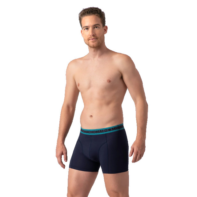 Muchachomalo Heren 2-pack boxershorts effen SOLID1010-518 large