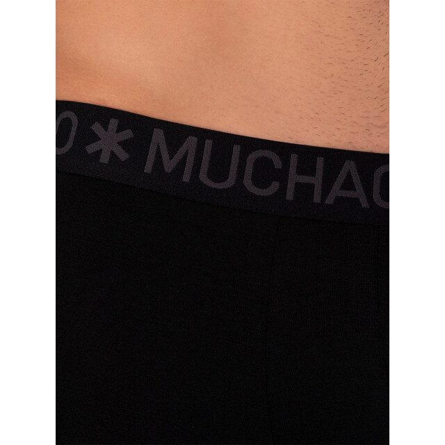 Muchachomalo Heren 2-pack bamboo boxershorts effen BAMBOO1132-10 large