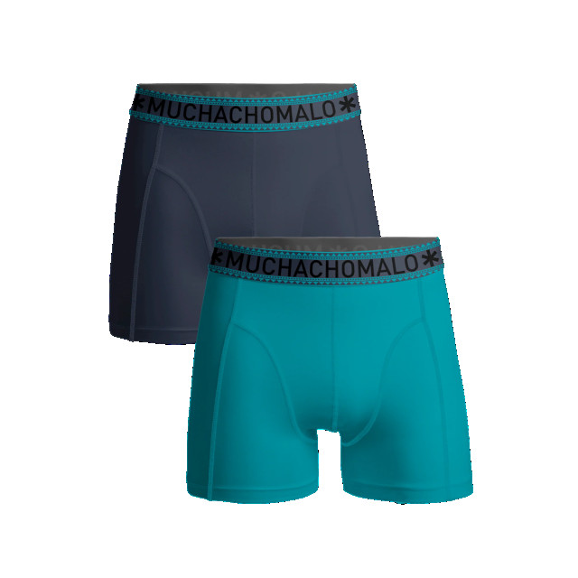 Muchachomalo Heren 2-pack boxershorts effen SOLID1010-518 large