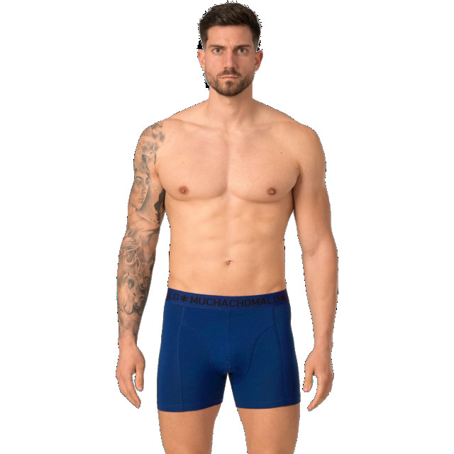 Muchachomalo Heren 2-pack boxershorts effen 1010SOLID200 large