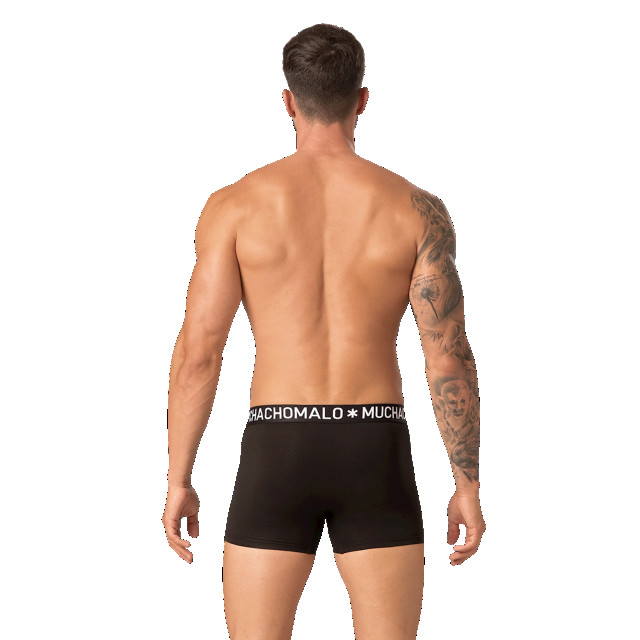 Muchachomalo Heren 2-pack boxershorts effen 1132COTTON10 large