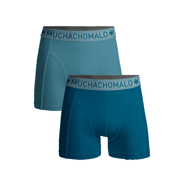 Muchachomalo Heren 2-pack boxershorts effen SOLID1010-508 large