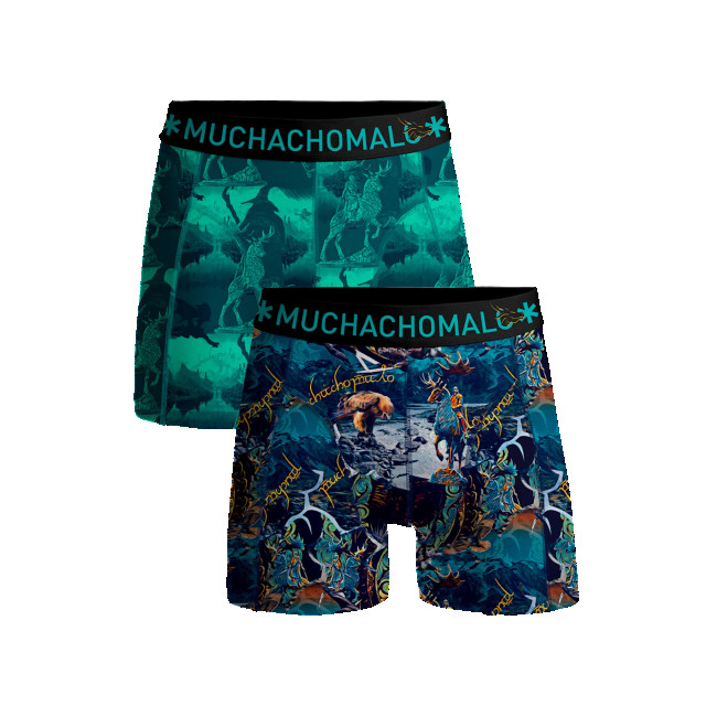 Muchachomalo Jongens 2-pack boxershorts lords LORDS1010-04J large