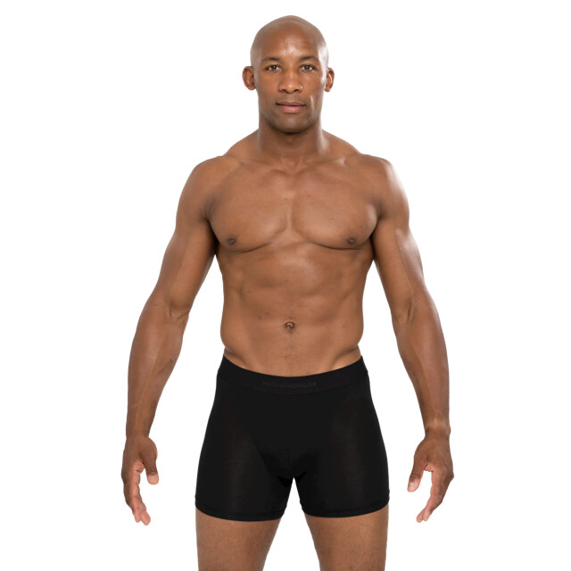 Muchachomalo Heren 2-pack boxershorts effen U-PIMA1124-14 large