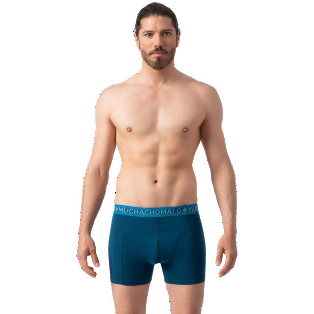 Muchachomalo Heren 2-pack boxershorts effen SOLID1010-508 large