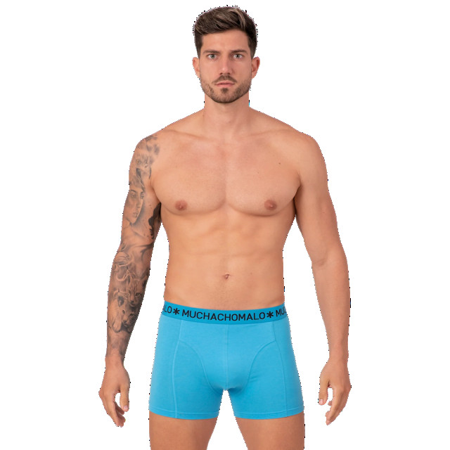 Muchachomalo Heren 2-pack boxershorts effen SOLID1010-577 large