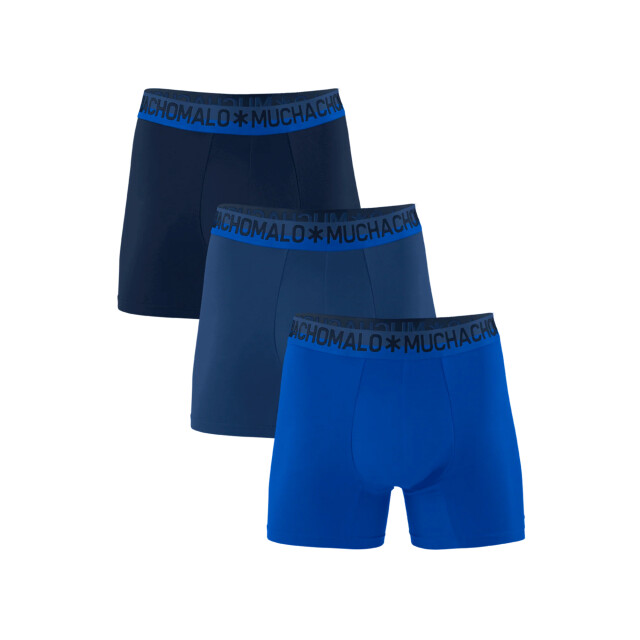 Muchachomalo Heren 3-pack boxershorts effen COTTON1132-61 large