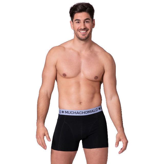 Muchachomalo Heren 6-pack boxershorts effen U-SOLID1010-635 large