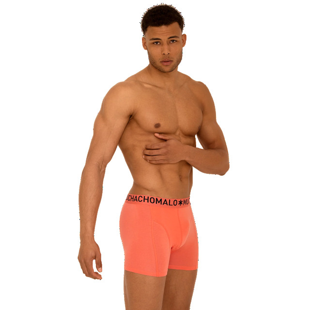 Muchachomalo Heren 5-pack boxershorts print/effen LCSOLID1010-44 large