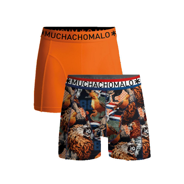 Muchachomalo Jongens 2-pack boxershorts DUTCHLION1010-01J large