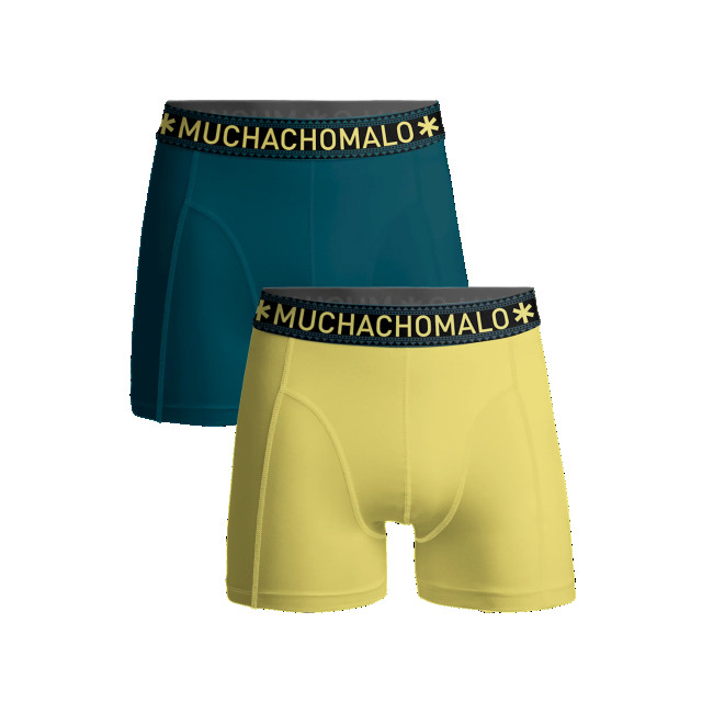 Muchachomalo Heren 2-pack boxershorts effen SOLID1010-515 large