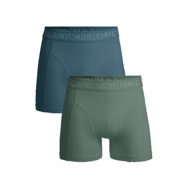 Muchachomalo Jongens 2-pack boxershorts effen SOLID1010-662J large