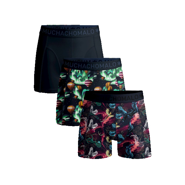 Muchachomalo Jongens 3-pack boxershorts air elements AIRELEMENTS1010-07J large