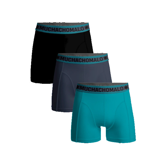 Muchachomalo Jongens 3-pack boxershorts effen SOLID1010-522J large