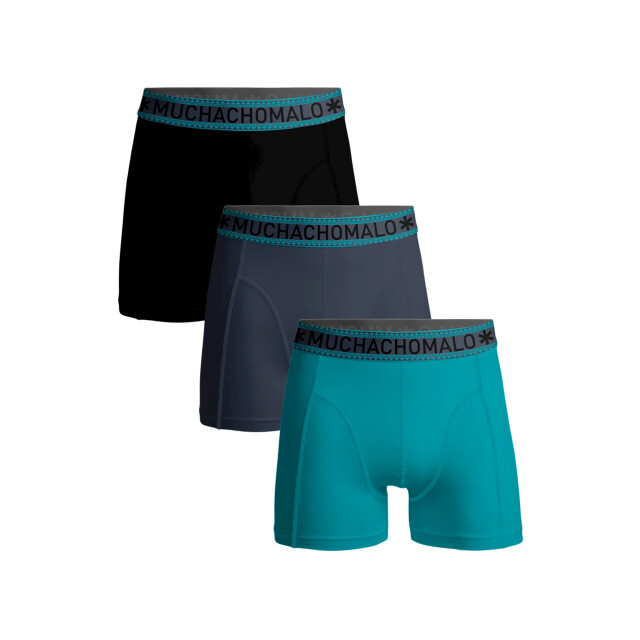 Muchachomalo Jongens 3-pack boxershorts effen SOLID1010-522J large