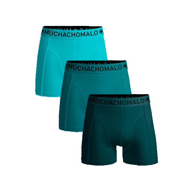 Muchachomalo Jongens 3-pack boxershorts effen SOLID1010-579J large