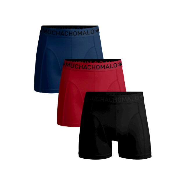 Muchachomalo Heren 3-pack boxershorts effen SOLID1010-588 large