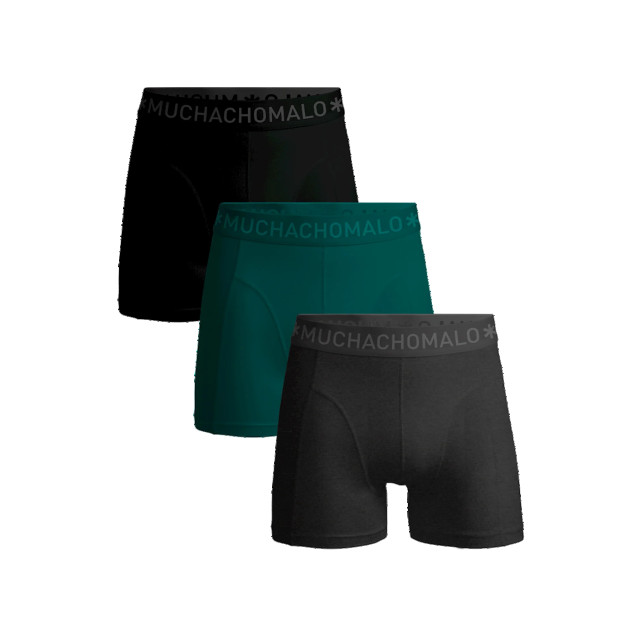 Muchachomalo Jongens 3-pack boxershorts effen SOLID1010-598J large