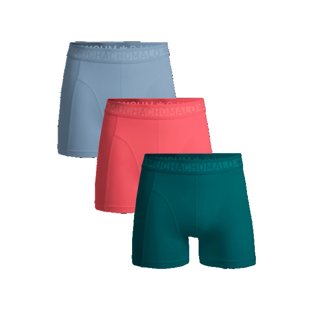 Muchachomalo Jongens 3-pack boxershorts effen SOLID1010-655J large