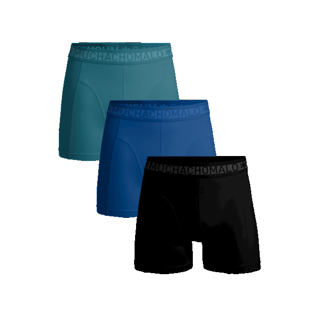 Muchachomalo Jongens 3-pack boxershorts effen SOLID1010-653J large