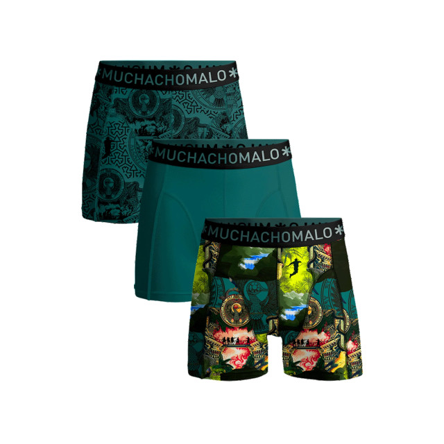 Muchachomalo Jongens 3-pack boxershorts indiana INDIANA1010-07J large