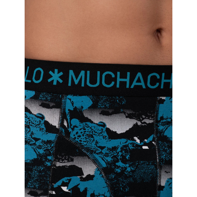 Muchachomalo Heren 3-pack boxershorts print/effen U-AFRICA1010-01 large