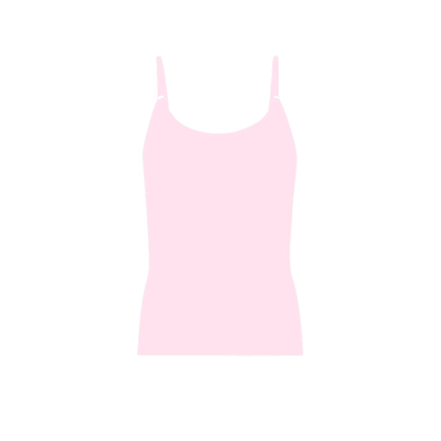 Muchachomalo Meisjes 1-pack singlet effen SOLID1214-26J large