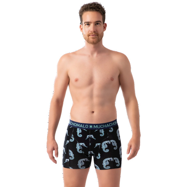 Muchachomalo Heren 7-pack boxershorts print/effen U-OUTLT1010-67 large