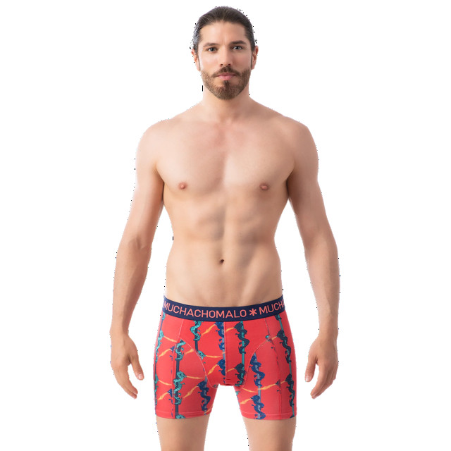 Muchachomalo Heren 7-pack boxershorts print/effen U-OUTLT1010-66 large