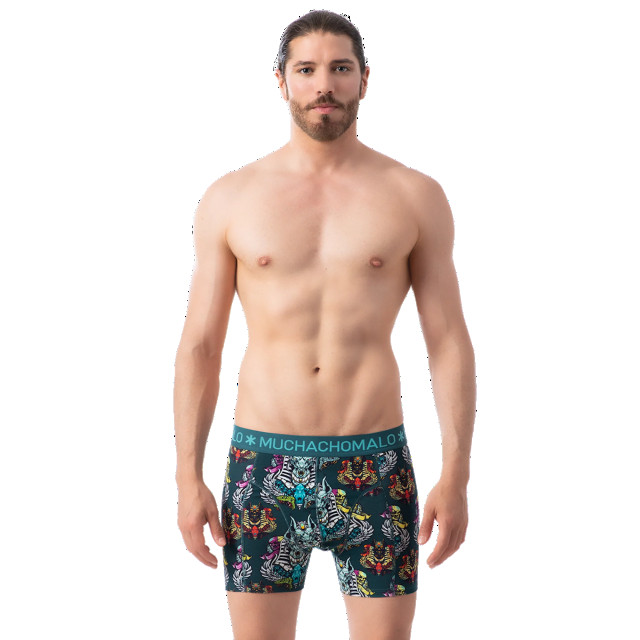 Muchachomalo Heren 7-pack boxershorts print/effen U-OUTLT1010-66 large