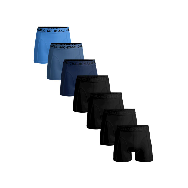 Muchachomalo Heren 7-pack boxershorts U-SOLID1010-889 large