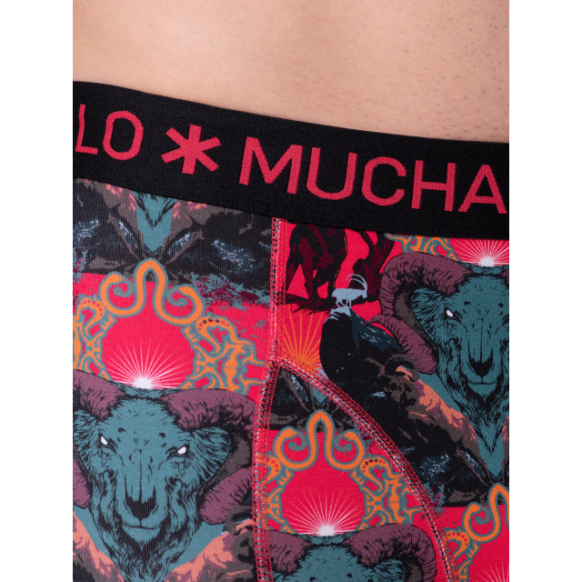 Muchachomalo Heren 4-pack boxershorts print/effen U-OUTLT1010-114 large