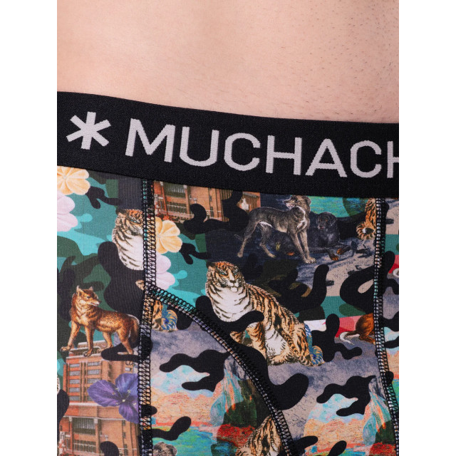 Muchachomalo Heren 4-pack boxershorts print/effen U-OUTLT1010-112 large