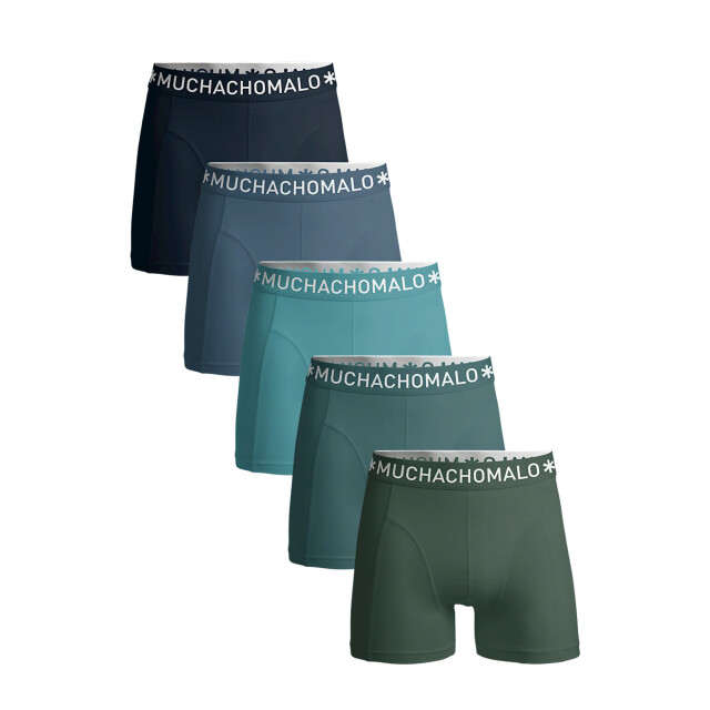 Muchachomalo Heren 5-pack boxershorts effen U-SOLID1010-907 large