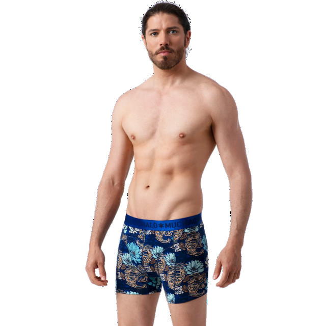 Muchachomalo Heren 4-pack boxershorts leafs lick it LEAFIT1010-08 large