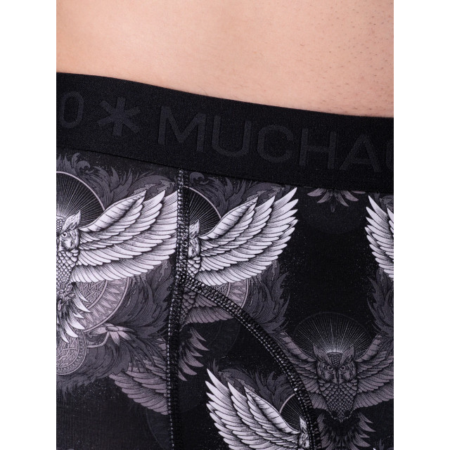 Muchachomalo Heren 4-pack boxershorts print/effen U-OUTLT1010-111 large