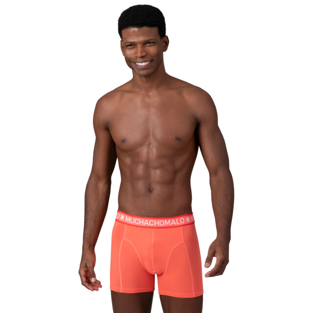 Muchachomalo Heren 2-pack boxershorts effen SOLID1010-616 large