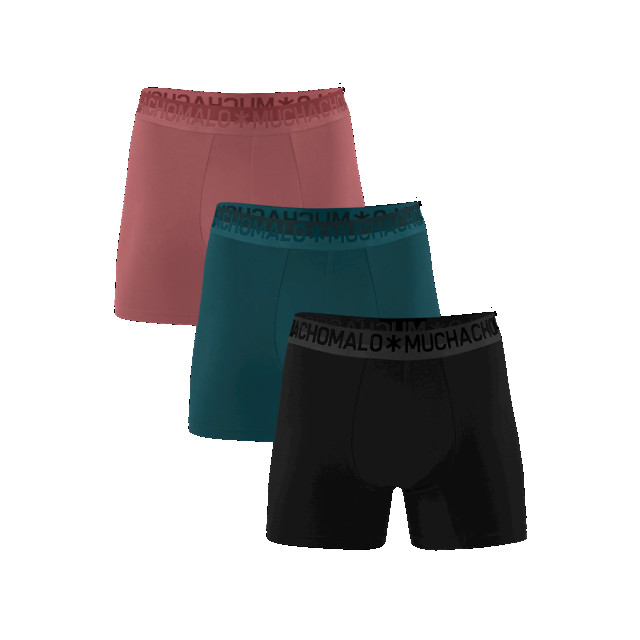 Muchachomalo Heren 3-pack boxershorts effen COTTON1132-69 large