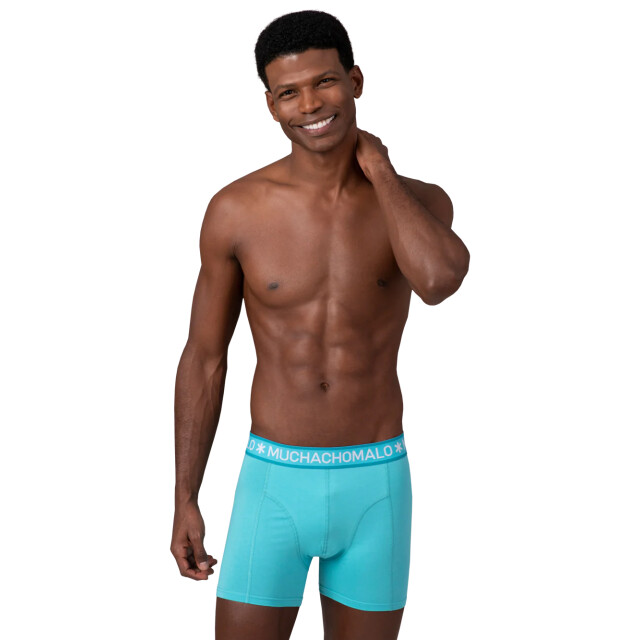 Muchachomalo Heren 2-pack boxershorts effen SOLID1010-616 large