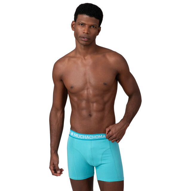 Muchachomalo Heren 2-pack boxershorts effen SOLID1010-616 large