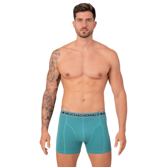 Muchachomalo Heren 2-pack boxershorts effen SOLID1010-575 large