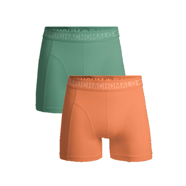 Muchachomalo Heren 2-pack boxershorts effen SOLID1010-658 large