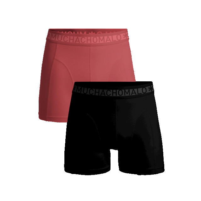 Muchachomalo Jongens 2-pack boxershorts effen SOLID1010-660J large